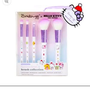 The Crème Shop x Hello Kitty – Holiday Flawless Finish Brush Collection (Set of